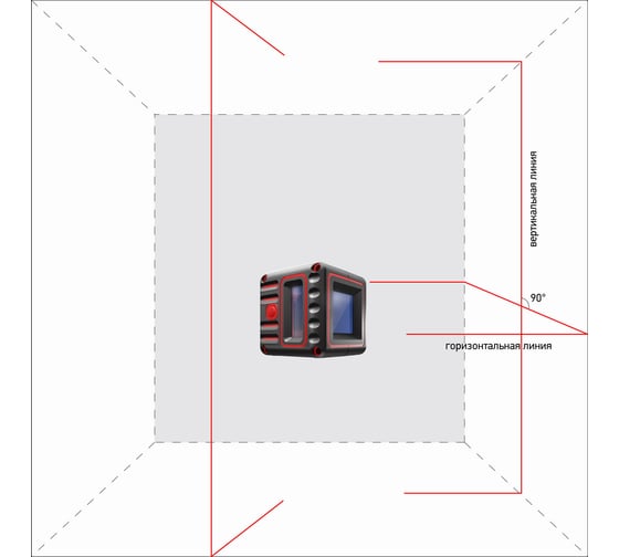 Лазерный уровень ADA CUBE 3D Home Edition А00383