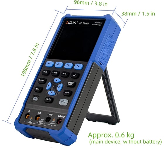 Портативный осциллограф OWON HDS2102 OW132