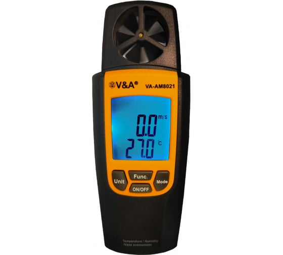 Анемометр с поверкой V&A VA-AM8021