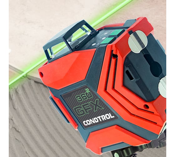 Лазерный нивелир CONDTROL GFX 360-2 Kit 1-2-403