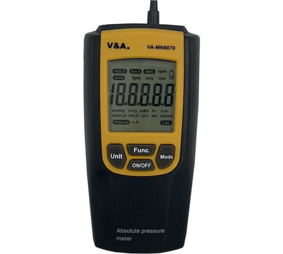 Манометр абсолютного давления V&A VA-MN8070-0