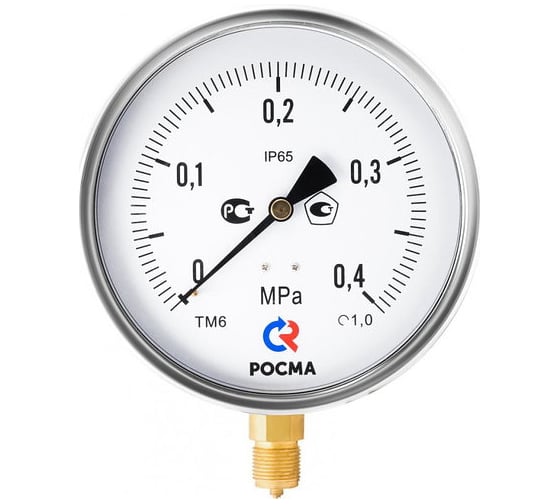 Манометр Росма ПКБ АРМА ТМ-510Т 0-0.4 1