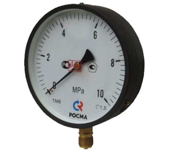 Манометр ПКБ АРМА Росма ТМ-610Р 0-10.0