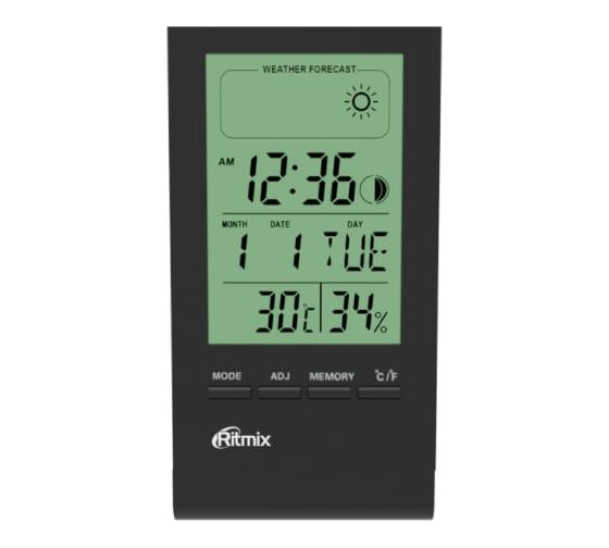 Метеостанция RITMIX CAT-040 BLACK 80000564