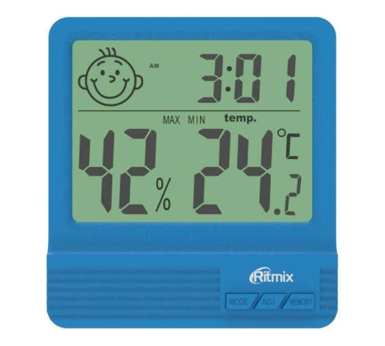 Метеостанция RITMIX CAT-052 BLUE 80000566