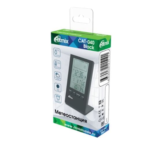 Метеостанция RITMIX CAT-040 WHITE 80000565