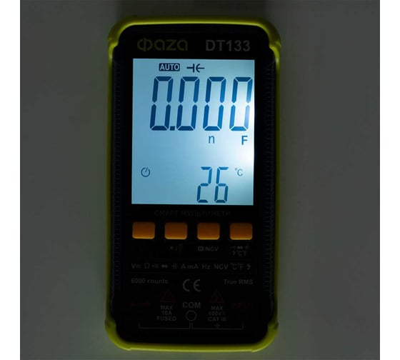 Смарт мультиметр ФАZА DT133 класса True RMS 5061774