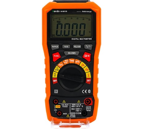 Мультиметр портативный VERDO MH6135 0,7%, 6000 отсчетов с поверкой MH613500-СП