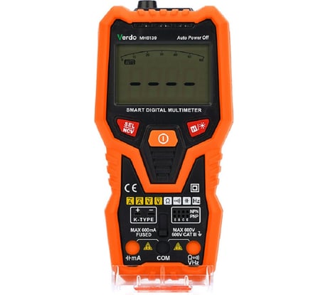 Мультиметр портативный интеллектуальный VERDO MH6139 0,8%, 6000 отсчетов MH613900