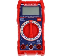 Мультиметр цифровой EMTOP ЖК-дисплей на 2000 отсчетов EDMR16002
