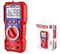 Мультиметр цифровой EMTOP с истинным среднеквадратичным значением, на 6000 отсчетов EDMR17501