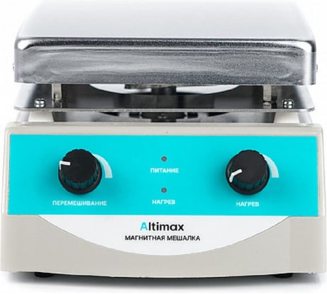 Магнитная мешалка с подогревом Altimax MSH-2 (алюминий; 170х170 мм; 100-2000 об./мин; 380С; 500 Вт) MS050106
