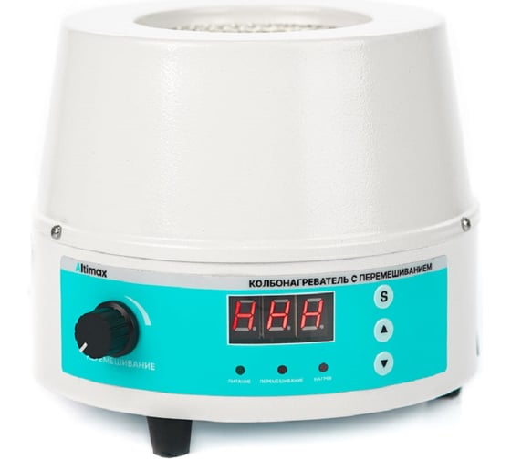 Колбонагреватель с перемешиванием Altimax HMS-2-50 (50 мл; 450С; термодатчик; 0-1600 об./мин; 80 Вт) HM050401