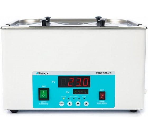 Водяная баня Altimax WB-1-3 (мест-4; рядов-2; 5-100С; 14,6 л; 1000 Вт) WB050103