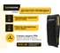 Детектор проводки Hanskonner до 120мм, проводка-дерево-черные и цветные металлы, 9В, HWD0120 5