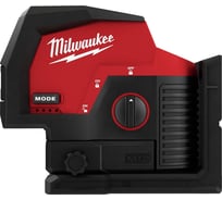 Аккумуляторный линейно-точечный лазерный нивелир Milwaukee M12 CLLP-0C 4933478101