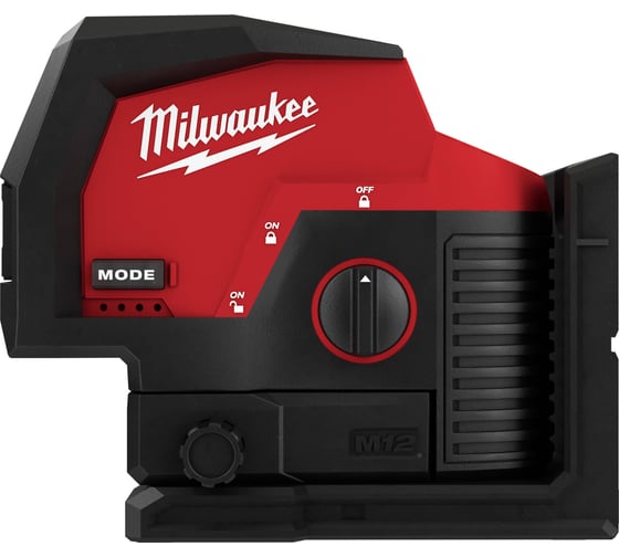Аккумуляторный линейно-точечный лазерный нивелир Milwaukee M12 CLLP-0C 4933478101 1