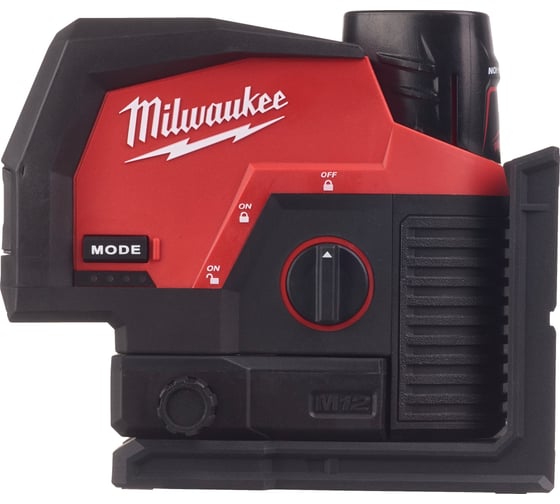 Аккумуляторный линейно-точечный лазерный нивелир Milwaukee M12 CLLP-301C 4933478100 1