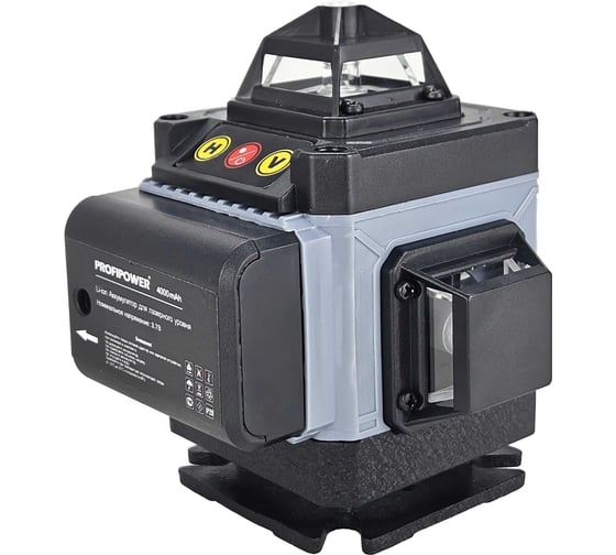Лазерный нивелир Profipower NL-7016G 16 лучей, лазер - зеленый, Li-ion - 2шт., пульт ДУ, кейс E0070