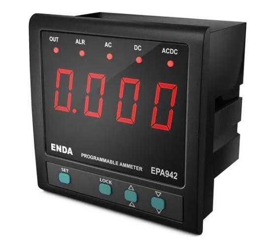Амперметр переменного и постоянного тока ENDA щитовой EPA942-230-R