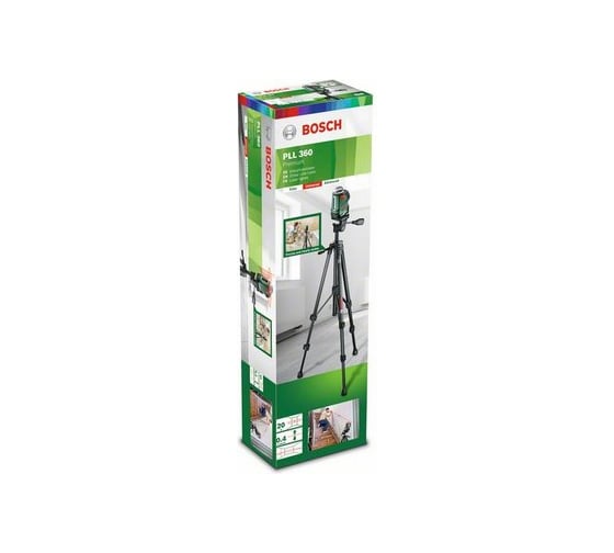 Построитель плоскостей Bosch PLL 360, штатив TT150, держатель MM2 0603663006