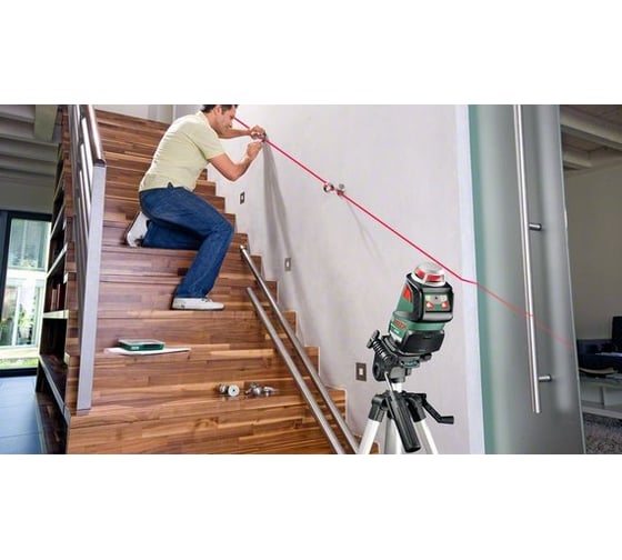 Построитель плоскостей Bosch PLL 360, штатив TT150, держатель MM2 0603663006