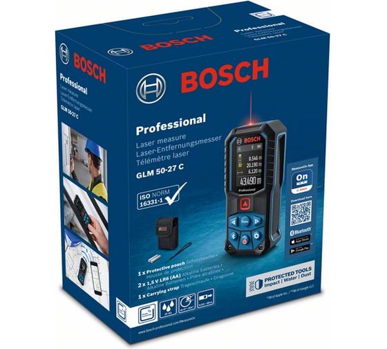 Дальномер BOSCH GLM 50-27 C 0601072T00