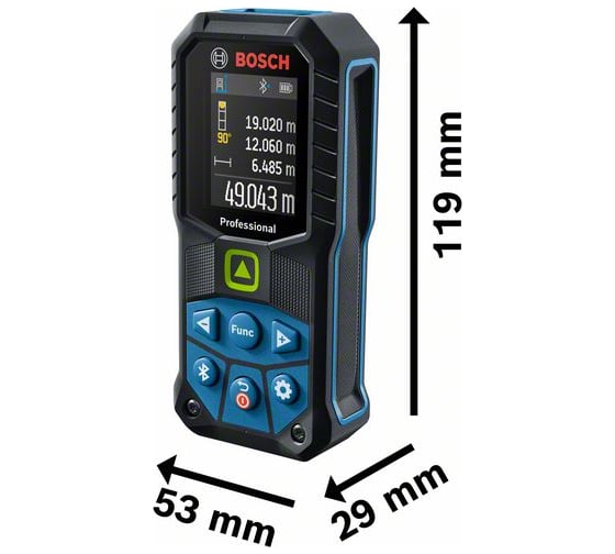 Дальномер BOSCH GLM 50-27 CG, Li-Ion Adapter 0601072U01