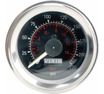 Манометр Viair 2 220 PSI 90080