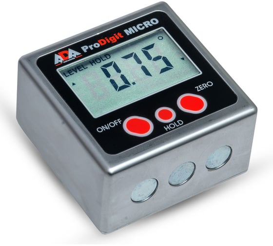 Цифровой уровень/угломер ADA Pro-Digit MICRO с калибровкой А00335К