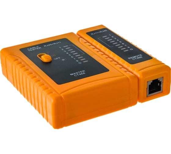 Тестер для витой пары ITK RJ11/RJ45 CT468