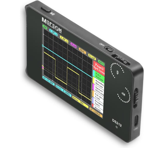 Карманный цифровой осциллограф МЕГЕОН DS212 к0000414268 1