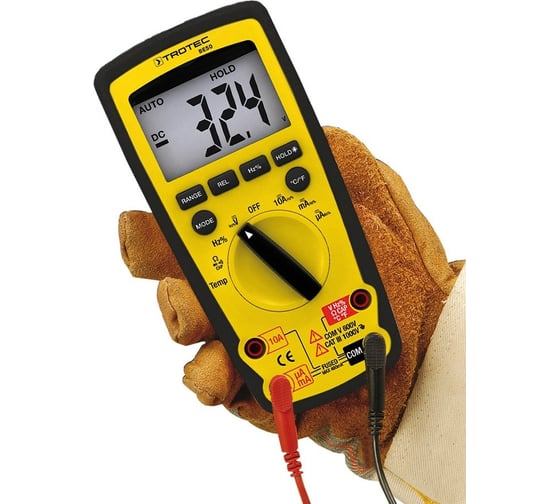 Цифровой мультиметр TROTEC BE50 3510205250