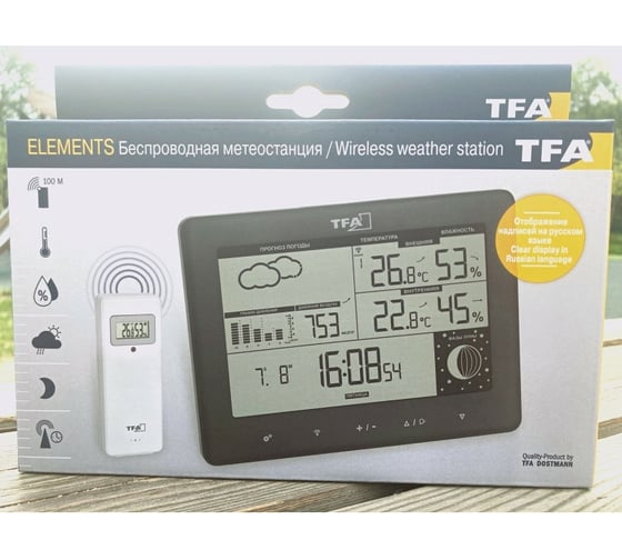 Цифровая метеостанция TFA 35.1158.01