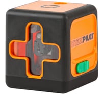 Уровень лазерный P.I.T. (раб. диап.25м, зел.лазер, 2 луча, фикс., резьба под штатив,3x1.5В (ААА)) MLL-0125G