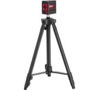 Лазерный уровень MTX QBC RED Pro SET, 10 м, красный луч, батарейки, штатив 350105