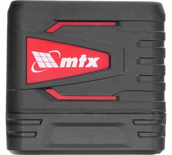 Лазерный уровень MTX QBC RED Pro SET, 10 м, красный луч, батарейки, штатив 350105