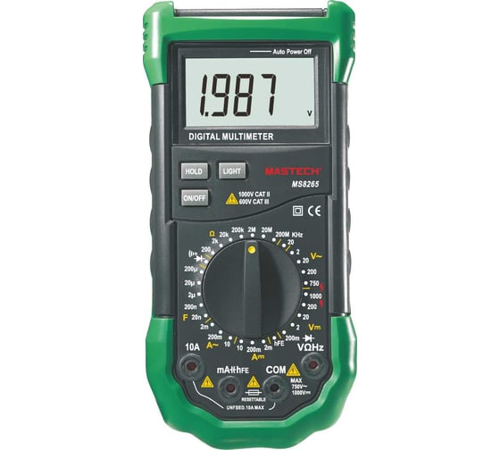 Цифровой мультиметр Mastech MS8265 M158 1