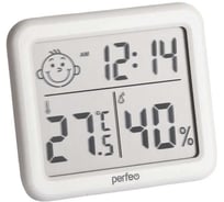 Часы-метеостанция PERFEO Flora, темп., влажность, время (PF-CX-0813) 30023774