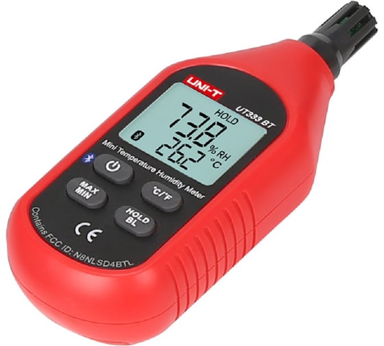 Измеритель влажности и температуры UNI-T UT333BT (Bluetooth) 00-00016010