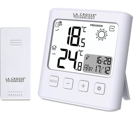 Компактная погодная станция La Crosse Technology WS6231 белая WS6231-WHI
