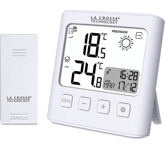 Компактная погодная станция La Crosse Technology WS6231 белая WS6231-WHI