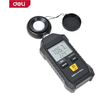Люксометр-термометр Deli (измеритель освещенности) до 200 000 люкс DL333215 205053
