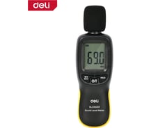 Измеритель уровня шума цифровой Deli (шумомер) 30-130 дБ DL333201 208228