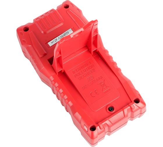 Мультиметр цифровой STEKKER MTM HT108 2000отсчетов, 2 батареи тип ААА 1,5В, 49993