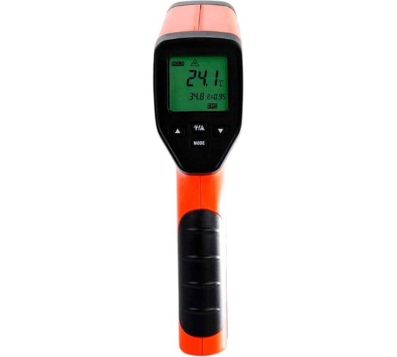 Пирометр VERDO IT1503 (-50…1300С)/(±2% или ±2С); DS=50:1; k=0,1…1,0; 2 лазера; ф-ции MAX/MIN/AVG/DIF, HIGH/LOW ALARM с поверкой IT135030-СП
