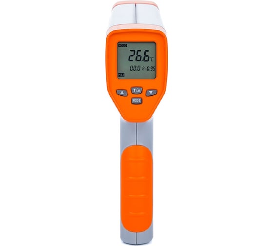 Пирометр VERDO IT1501 (-50…750С)/(±2% или ±2С); DS=50:1; k=0,1…1,0; 2 лазера; ф-ции MAX/MIN/AVG/DIF, HIGH/LOW ALARM IT135010