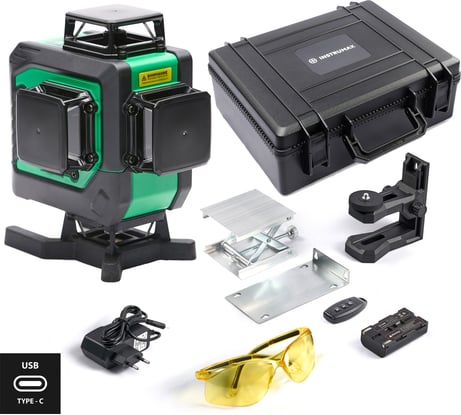 Лазерный уровень INSTRUMAX GL 4-360 Master SET IM0175
