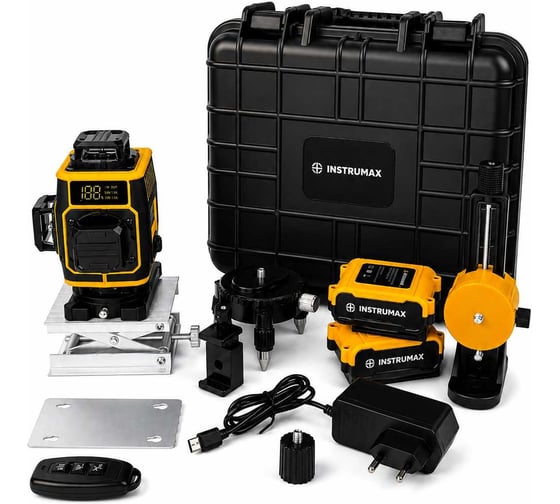 Лазерный уровень INSTRUMAX GL 4-360 Master SET IM0175