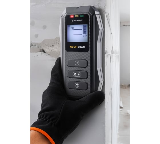Детектор скрытой проводки INSTRUMAX металла, дерева Multiscan IM0168